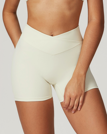 Wynona V-Shaped High Rise Shorts