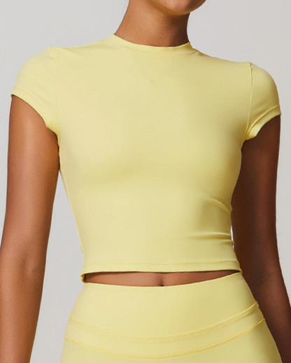 Stephanie Athletic Cropped Top