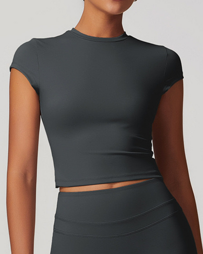Stephanie Athletic Cropped Top