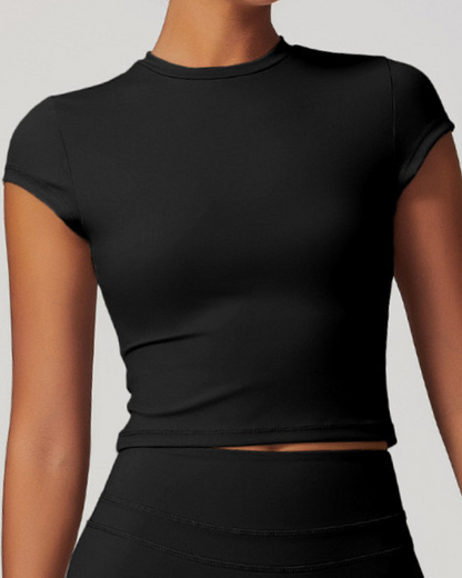 Stephanie Athletic Cropped Top