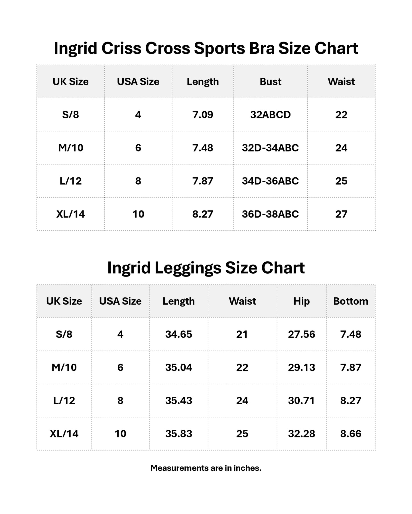 [With Old Logo] Ingrid Athleisure Leggings