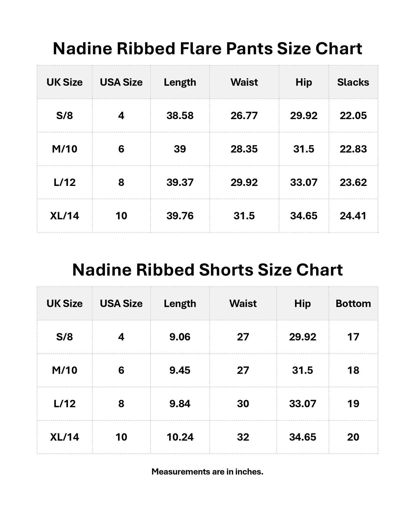 [With Old Logo] Nadine Flare Pants